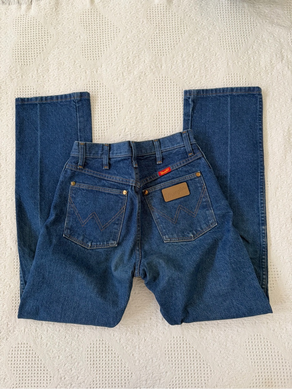 Wrangler Blue Straight-Leg Men's Jeans